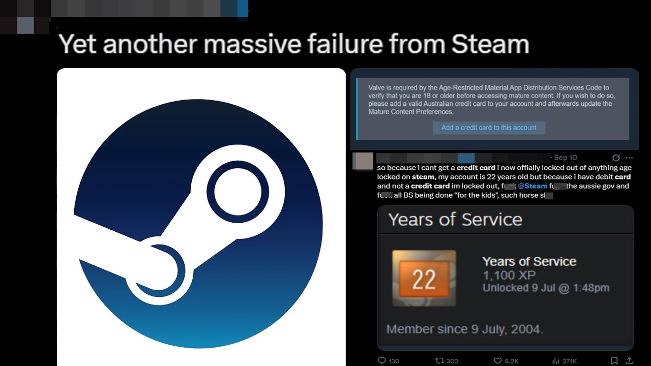 Steam Can't Do Anything Right