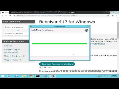 Video: Was ist Citrix Receiver für Windows?