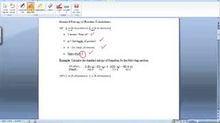 Calculate Standard Entropy