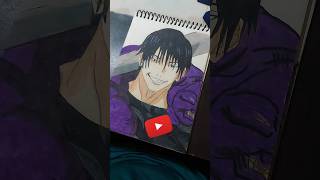 drawing Toji fushiguro #youtubeshorts #drawing #art #toji #shorts