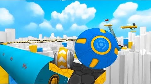 GyroSphere Trials SpeedRun Level - 44 [All Level Balls Running Gameplay ]