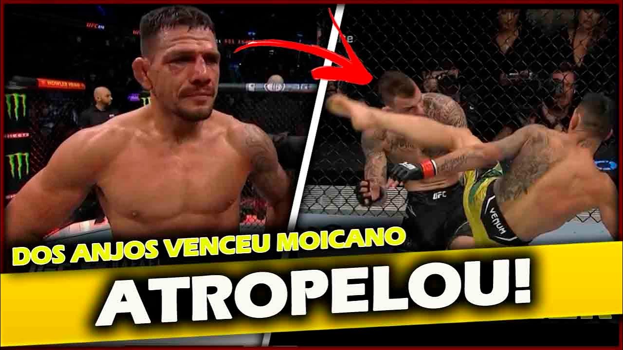 RAFAEL DOS ANJOS ATROPELOU RENATO MOICANO (RESULTADOS UFC 272)