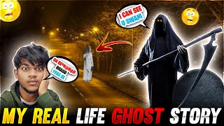 MY REAL LIFE GHOST STORY😲 STORY TIME || GARENA FREE FIRE