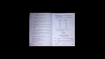 Kumaun University Question paper of  Statistical Analysis ll B. Com lll #english #bcom