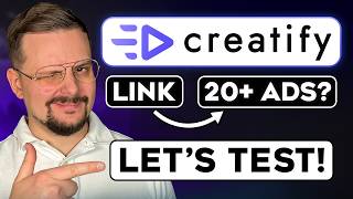 Can Creatify AI REALLY Turn One Product Page into 20+ Ad Creatives? - Full Test