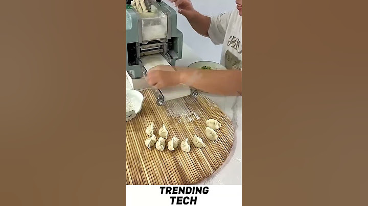 Tech Trending | Dumpling Tool Table