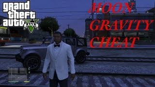 GTA 5 - MOON GRAVITY - CHEAT CODE - GTA V GAMEPLAY