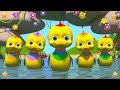 Five Little Ducks | Nursery Rhymes and Baby Songs | Kindergarten Cartoons | Little Treehouse