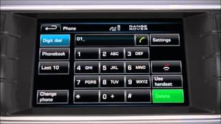 How To Operate the Range Rover Evoque Phone Systems