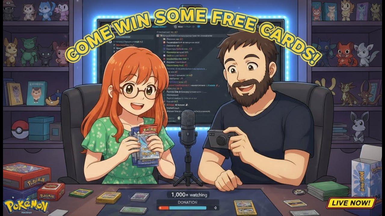 🔴LIVE🔴 HAPPY HUMP-DAY! 50 to 1k?! FREE Pokémon cards💙🧡
