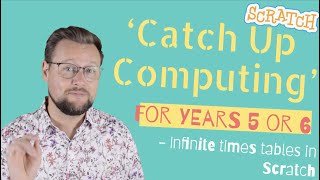 Catch up Computing for Years 5 or 6 - Infinite Times Tables Net Worth