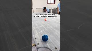 Professional billiard table 🎯Top slate. High bounce.Your ideal game table. #billiard #snooker