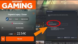 🧡 How to activate games from INSTANT GAMING on Steam? [TIP TO GET CHEAPER PRICE] screenshot 4