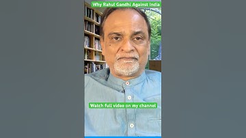 Why Rahul Gandhi Against India #shorts #shortvideo  #rahulgandhi #congress #modi #india #trump