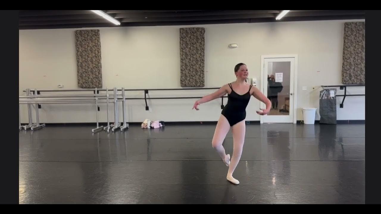 BYU Ballet Summer Intensive Audition 2024 Claire Jackman YouTube