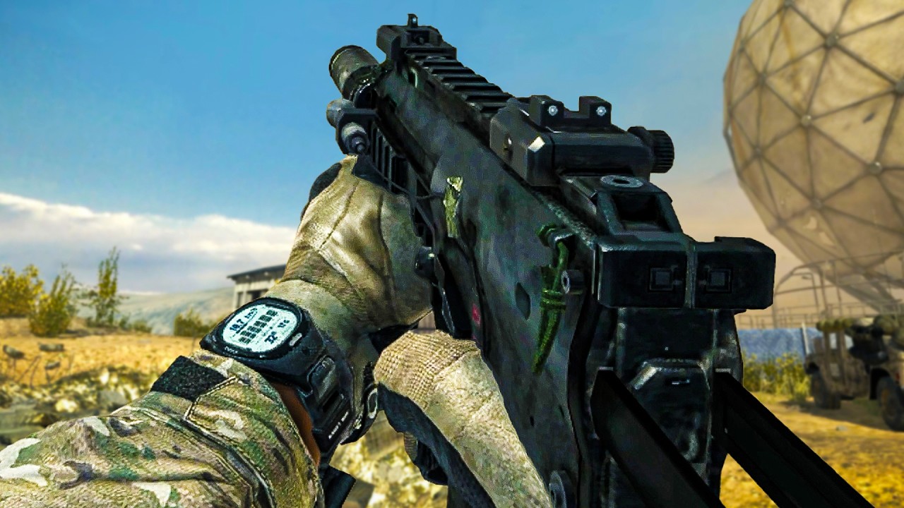 MP7 из Modern Warfare 3 — легендарный пистолет-пулемет.