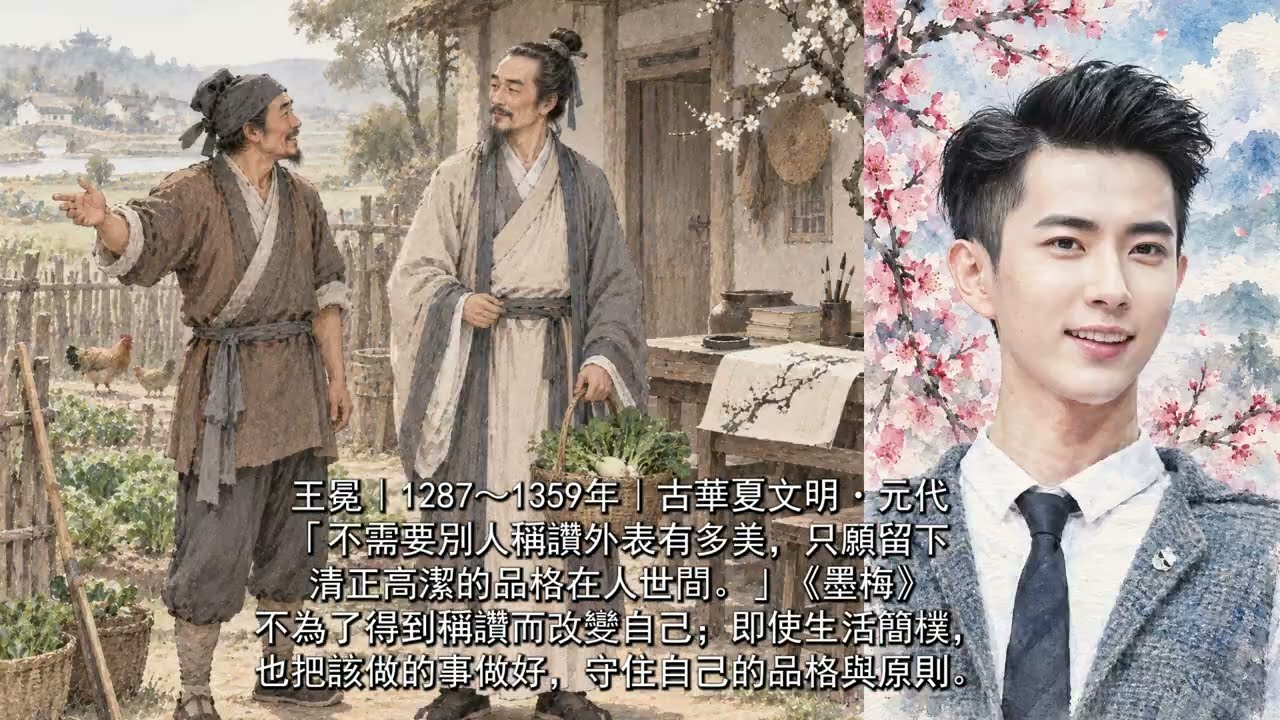 于朦朧 Yu Menglong (Alan Yu)—A Sprig of Winter Plum・Noble and Righteous Spirit
