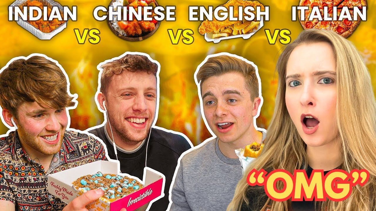 Reaction TO The World Cup of Takeaways (MUKBANG)