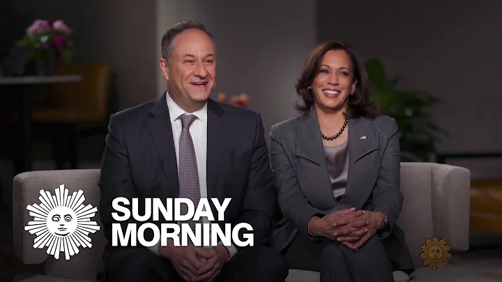 Kamala Harris and Douglas Emhoff on breaking new g...