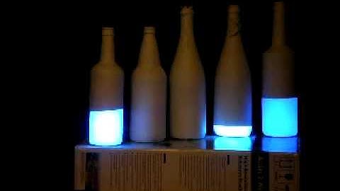 Video Mapping for bottles