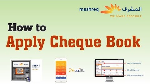 How To Request New Cheque Book | Mashreq Bank 2021