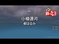 【カラオケ】小樽運河/都はるみ