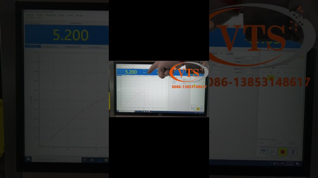 Wood tensile testing machine