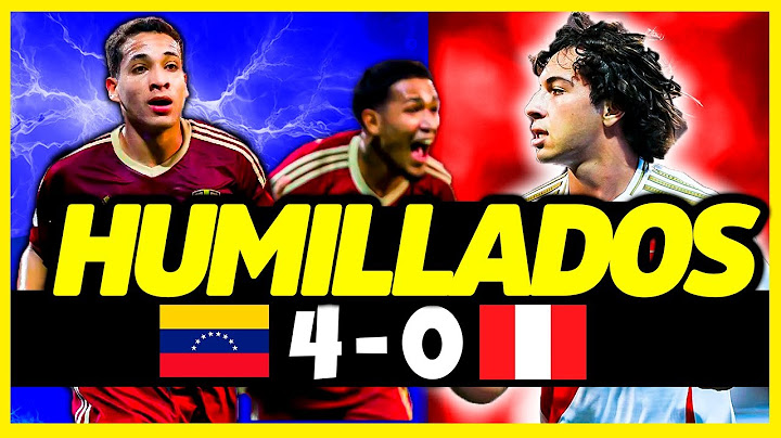 UN OSCURO FUTURO: PERÚ GOLEADO POR VENEZUELA (4-0) | ANÁLISIS SUDAMERICANO SUB 20