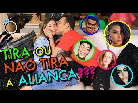 TIRA OU NÃO TIRA A ALIANÇA COM LETICIA ESCARIÃO | #MatheusMazzafera