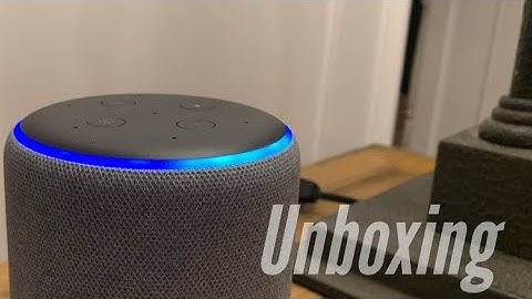Amazon Echo Plus 2nd gen   Heather Gray Unboxing