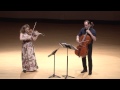 Metallica's One for violin and cello - Rachel Barton Pine and Mike Block