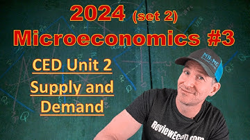 2024 AP Microeconomics Set 2 FRQ #3  Explained
