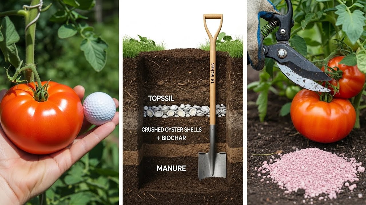 Plant Tomatoes This Way for 3-Pound Fruit (A 1924 Method)￼