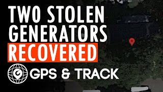Stolen Generators Recovered With Gps Tracking Units In Florida