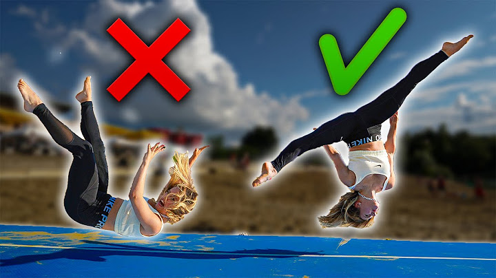 GOOD VS. BAD LEG CHALLENGE mit AIRTRACK UND DIMA!🤸🏼‍♀️ II VLOG 448