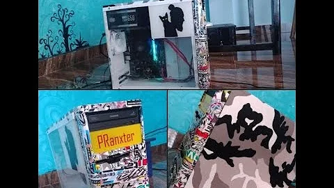 Customizing and upgrading 10+ years old compaq cabinet to new Ryzen build