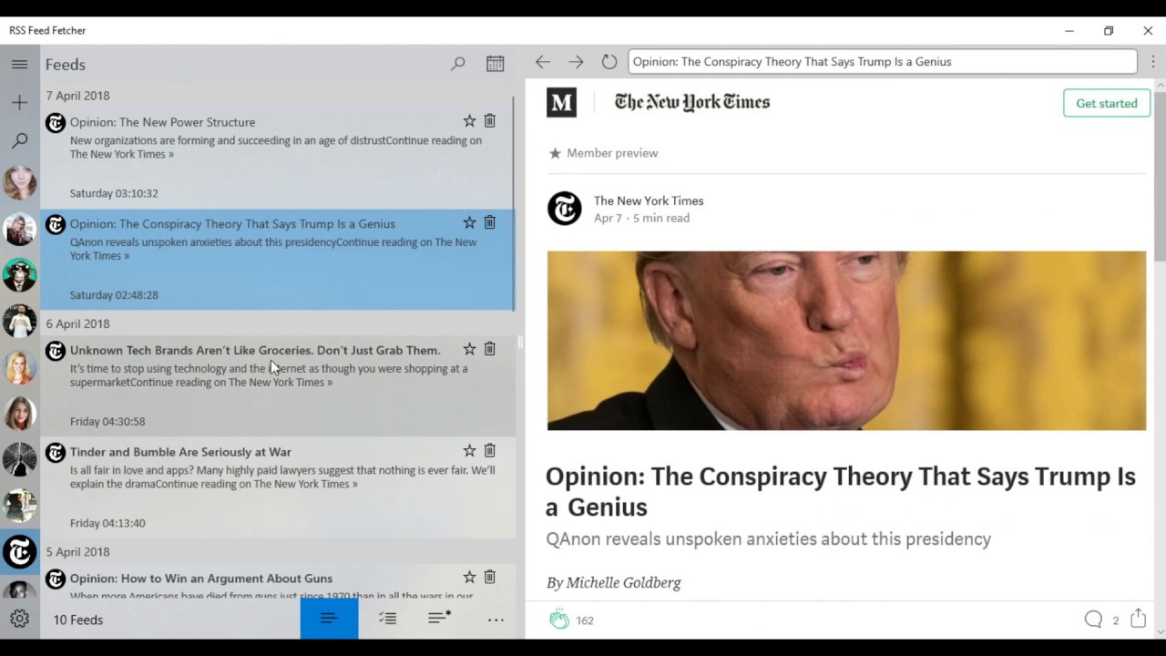 RSS Feed Fetcher Demo - YouTube