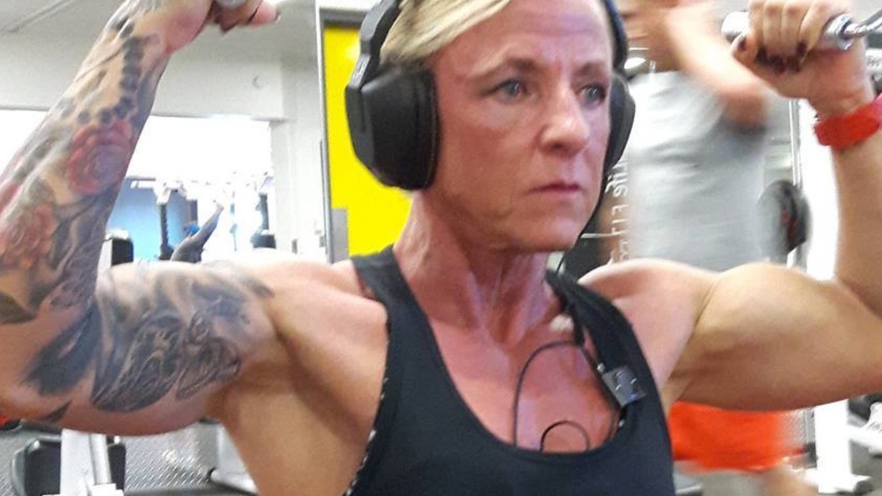 57 years young Lisa Ellen Female muscle YouTube