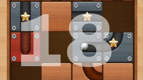 How To Solve  Roll the Ball - slide puzzle Star Mode Andromed Package Level 18 | Shorts video