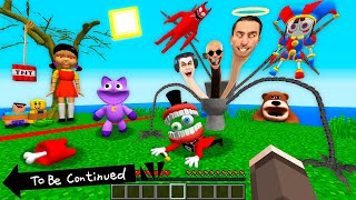 Poppy playtime 3 | Digital circus | Squid game | Banban 7 | Among us minecraft complete edition 2023