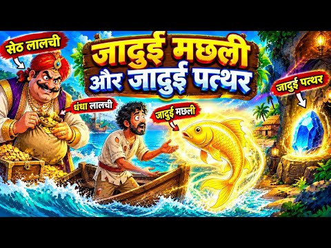  जादुई मछली एक गरीब मछुआरे की जादुई कहानी,