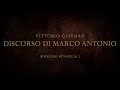 Vittorio Gassman - Discorso di Marco Antonio