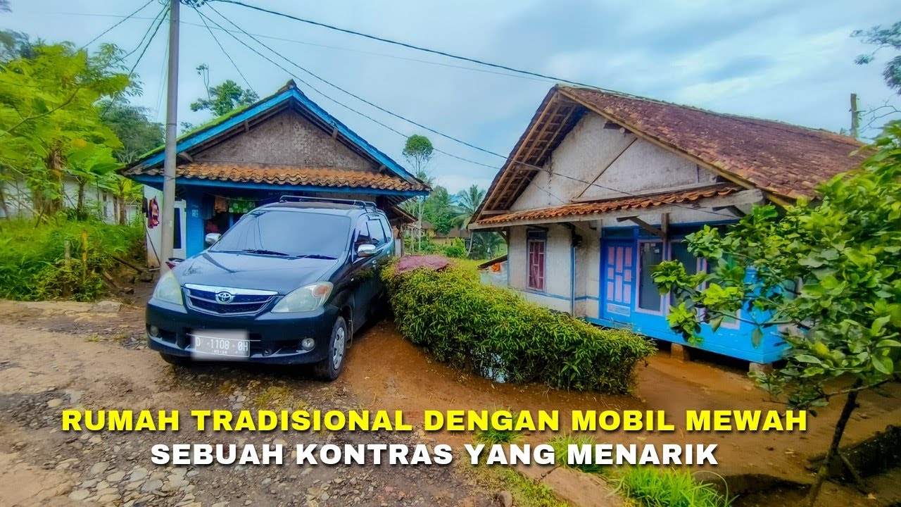 Rumah Panggung Sederhana Tapi Lihat Mobilnya!!