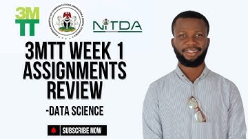 3MTT Week 1 Assignments Review - Data Science #TechWithJaja #ConfidenceOkoJaja