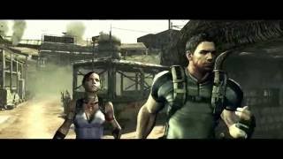 Resident Evil 5 PS4 - Chapter 1-1: Executioner Majini Fight (Hold Out for Chpper Support) Gameplay