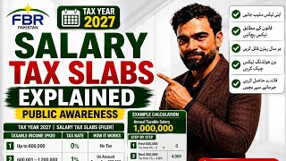 Tax Year 2027 Salary  new tax slab #fbr  #iris