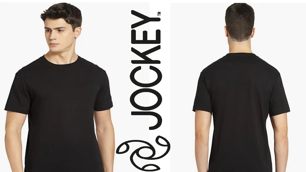 Jockey Half Black t shirt honest review | jockey review video - YouTube