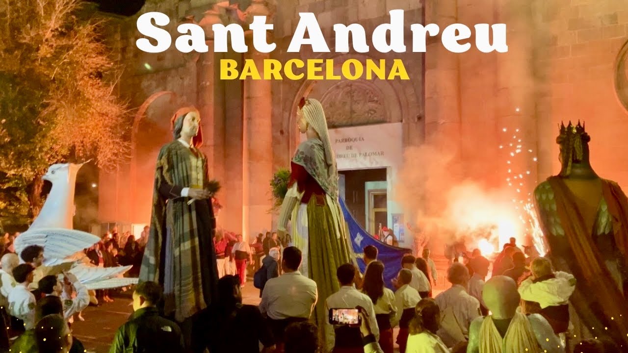 Festa Major Sant Andreu 2025 Barcelona | Giants Parade, Traditions & Fireworks
