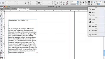 Placing Text and Threading Frames
