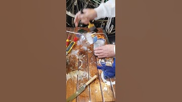 how to clean Paint brush with mineral  turpentine, life hack!!